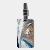 Étiquette À Bagage Atacama Desert And Salt Flats Dans Les Andes (Devant Vertical)