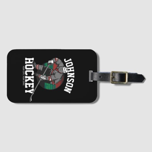 Étiquette À Bagage Athlétisme (Devant Horizontal)