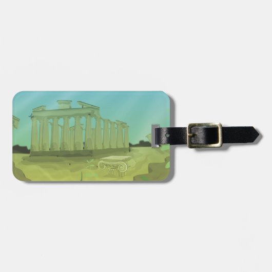 Étiquette À Bagage Atlantas (Devant horizontal)