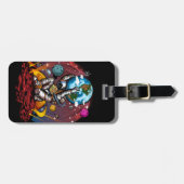 Étiquette À Bagage Atlas Space Man (Devant horizontal)