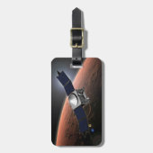Étiquette À Bagage Atmosphère Mars Et Mission D'Évolution Volatile. (Devant Vertical)