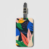 Étiquette À Bagage Attention Getter motif abstrait (Devant Vertical)