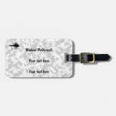 Étiquette À Bagage Attrait de pêche de mouche à personnaliser (Devant horizontal)