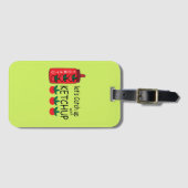 Étiquette À Bagage Attrapons Avec Ketchup (Devant Horizontal)