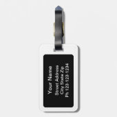 Étiquette À Bagage Aucun OGM pour un environnement alimentaire sain B (Dos Vertical)