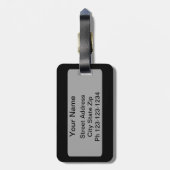 Étiquette À Bagage Aucun OGM pour un environnement alimentaire sain N (Dos Vertical)