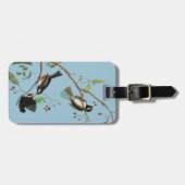 Étiquette À Bagage Audubon : Chickadee (Devant horizontal)