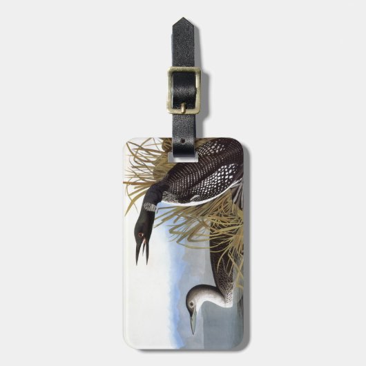 Étiquette À Bagage Audubon : Dingue commun (Devant Vertical)