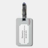 Étiquette À Bagage Audubon : Dingue commun (Dos Vertical)