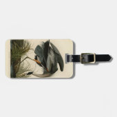 Étiquette À Bagage Audubon Great Blue Heron Marsh Bird (Devant horizontal)