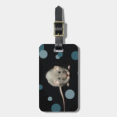 Étiquette À Bagage Augie - Balise Bagage Rat (Devant Vertical)