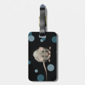 Étiquette À Bagage Augie - Balise Bagage Rat (Dos Vertical)