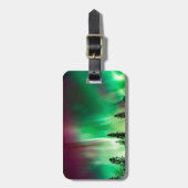 Étiquette À Bagage aurora boréale (Devant Vertical)