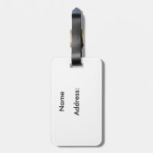 Étiquette À Bagage Aurora en aval (Dos Vertical)