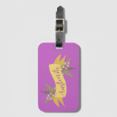 Étiquette À Bagage Austenite I (Devant Vertical)