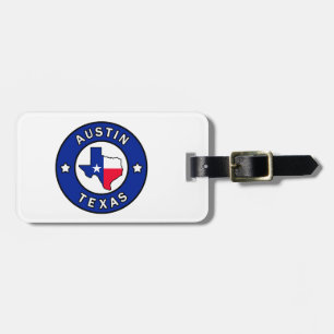 Étiquette À Bagage Austin Texas
