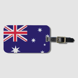 Étiquette À Bagage Australian Flag National Pride Aussie Australian