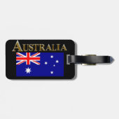 ÉTIQUETTE À BAGAGE AUSTRALIE (Dos horizontal)