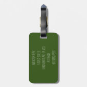 Étiquette À Bagage Australie Kangaroo Island Cute Koala dans un arbre (Dos Vertical)