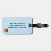 Étiquette À Bagage Autism Shark (Dos horizontal)