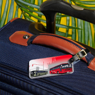 Étiquette À Bagage Autobus urbains