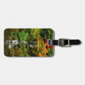 Étiquette À Bagage Automne, Chutes célestes (Devant horizontal)