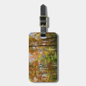 Étiquette À Bagage Automne Forêt II Automne Paysage Photographie (Devant Vertical)