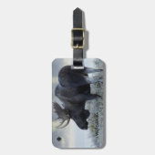 Étiquette À Bagage Automne - Oie (Devant Vertical)