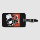 Étiquette À Bagage Automobile de course de rue personnalisée (Devant Horizontal)