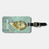Étiquette À Bagage Autoportrait de Vincent Van Gogh (Devant horizontal)
