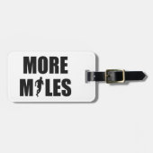 Étiquette À Bagage Autres milles en cours (Devant horizontal)