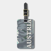 Étiquette À Bagage Autriche (Devant Vertical)