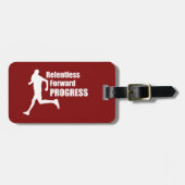 Étiquette À Bagage Avancement continu en cours (Devant horizontal)