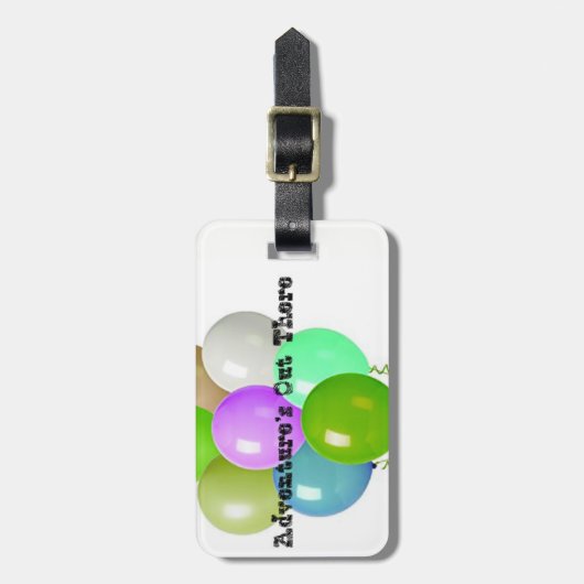 Étiquette À Bagage Aventure là (Devant Vertical)