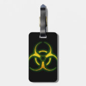 Étiquette À Bagage Avertissement de zombi de Biohazard (Dos Vertical)