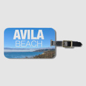 Étiquette À Bagage Avila Beach California Photography (Devant Horizontal)