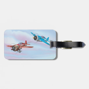 Étiquette À Bagage Avion de combat de la Seconde Guerre mondiale