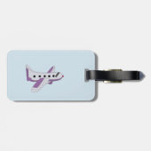 Étiquette À Bagage Avions, c'est comme ça que je vole (Dos horizontal)