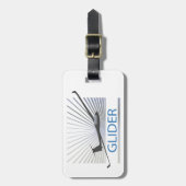 Étiquette À Bagage Avions de planeur de planeur (Devant Vertical)