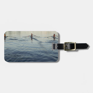 Étiquette À Bagage Aviron de personnes