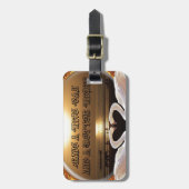 Étiquette À Bagage Avoir une belle journée et une meilleure citation  (Devant Vertical)