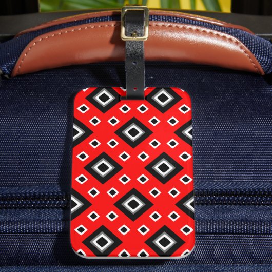 Étiquette À Bagage Axe rouge (Insitu Rectoal 2)