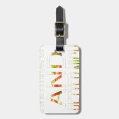 Étiquette À Bagage Ayez un beau jour (Devant Vertical)