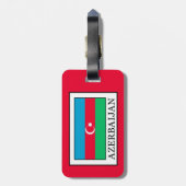 Étiquette À Bagage Azerbaïdjan (Dos Vertical)