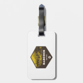 Étiquette À Bagage Babcock State Park West Virginie (Dos Vertical)