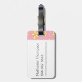 Étiquette À Bagage Babfly On Scooby Doo's Nose (Dos Vertical)