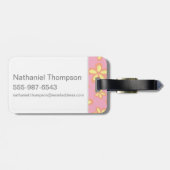 Étiquette À Bagage Babfly On Scooby Doo's Nose (Dos horizontal)