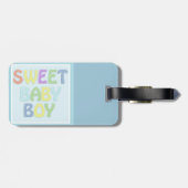 Étiquette À Bagage Baby Boy (Dos horizontal)