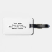 Étiquette À Bagage Baby Chipmunk (Dos horizontal)