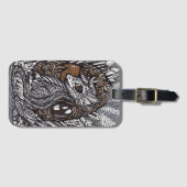 Étiquette À Bagage Baby Dragon (Devant Horizontal)